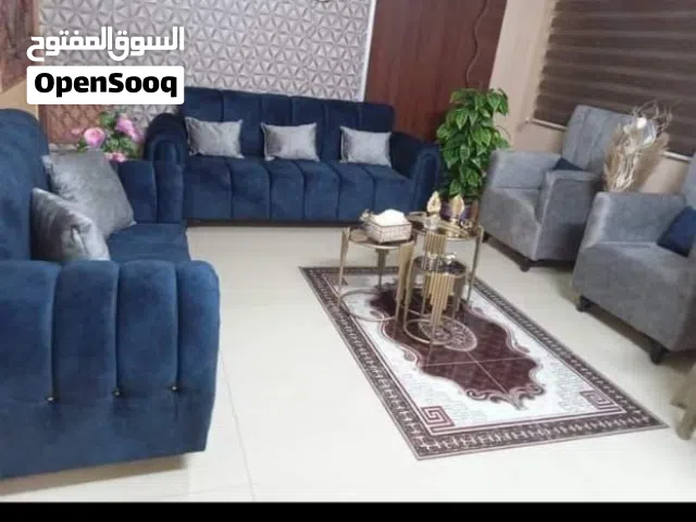 طقم كنب 7مقاعد اسفنج سكني ضغط عالي خشب لاتيه وقراط جميع الالوان من المصنع مباشره ومتوفر خدمة التوصيل