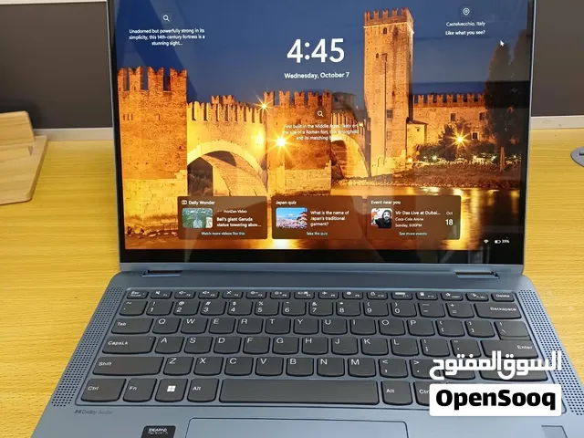 Lenovo Flex 5 14 Touchscreen 360°  8GB RAM  256GB SSD