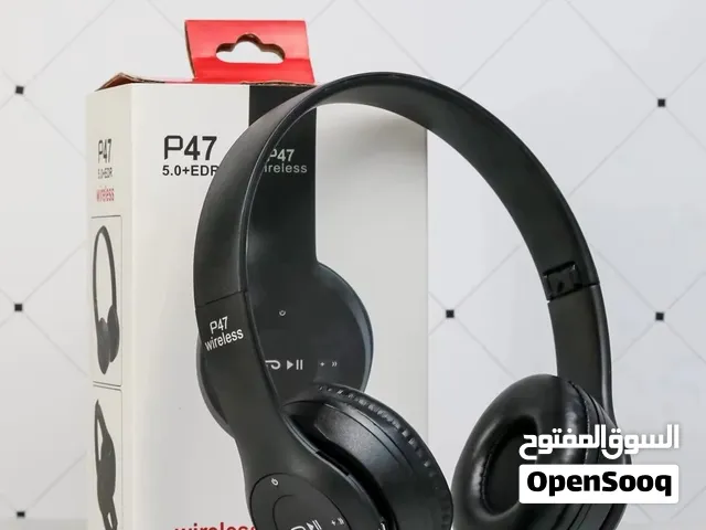 سماعة P47 لون اسود