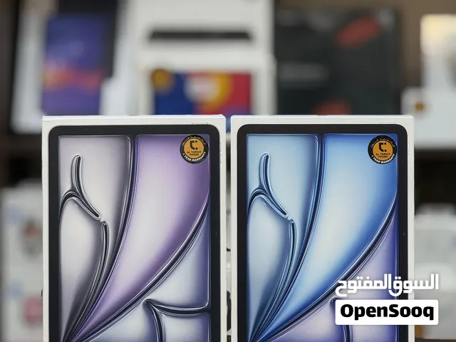 ايباد اير 7 معالج M3 ذاكره 256  IPAD AIR 7 M3 256GB