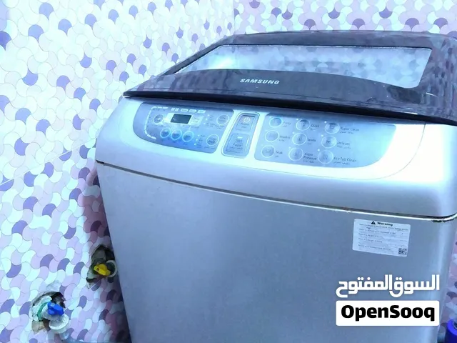 غسالة سامسونك للبيع تغسل بطانيات ملابس كلشي تغسل سعه13كيلو للبيع السعر 175وبيها مجال قليلي مستعمله