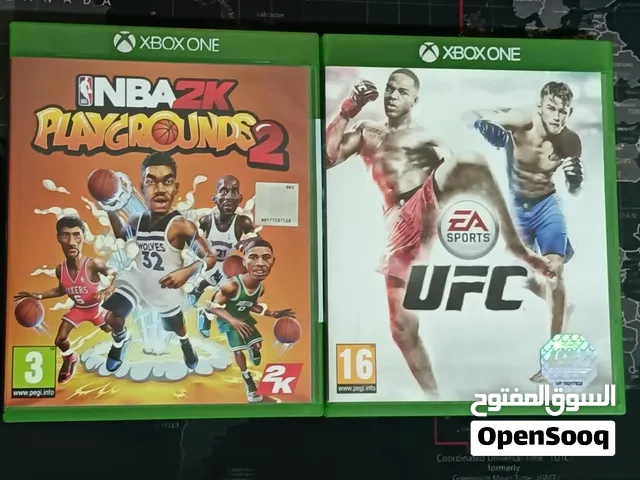 Xbox One games - UFC and NBA Playgrounds 2