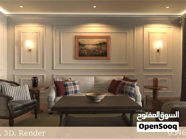 خدمات تصميم داخلي ورسم معماري