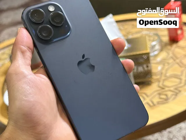 iPhone 15 pro max 512g بطارية 87  شريحة مدخل + تفعيلية موجود بالخليل