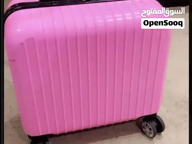 شنطه السفر وردي جديد 18 بوصه مكه الشرايع