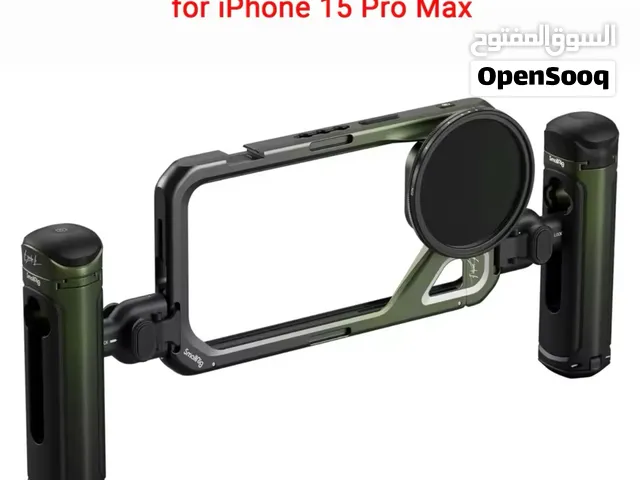 حامل ايفون 15 برو ماكس للتصوير Mobile Video Cage for iPhone 15 Pro Max