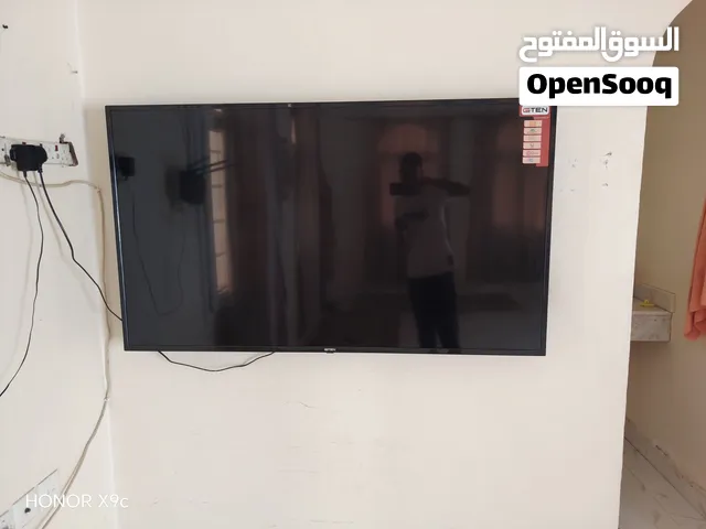 شاشه نظيفه ما شاء الله عليها بدون اعطال نفس الوكاله ما مكسور ولا شيء 65 بوصه يوتيوب التلفزيون GTEN