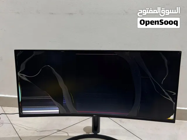 Broken LG Ultrawide Curved Monitor 35 Inch 35WN75C