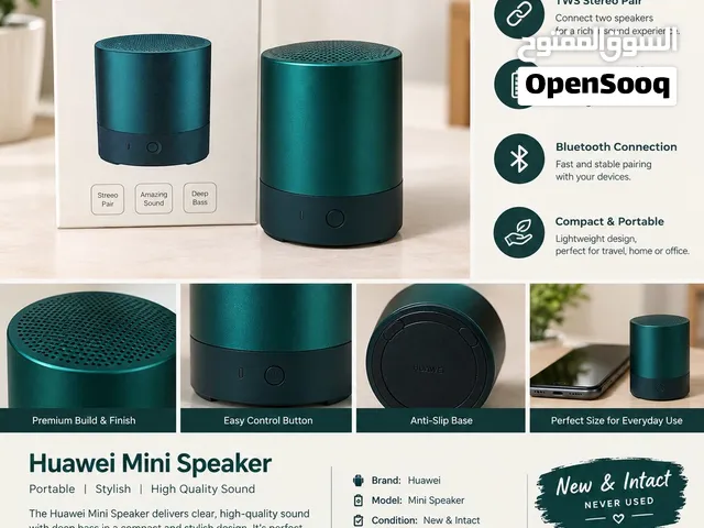 Huawei Mini Speakers – New & Intact