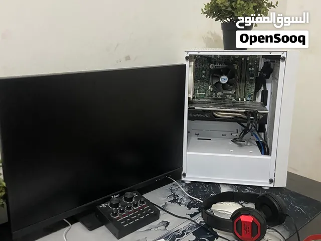 سيت اب قيمنق كامل بيسي شاشه ماوس كيبورد ماوس باد طاوله مكسر سماعه