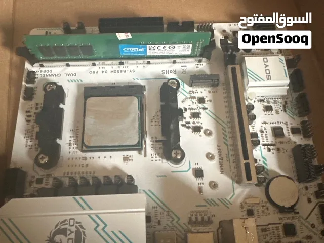 تركيبة كامله رام 16gb ddr4 معالج 5 5600 رايزن مذربورد 450B DDR4