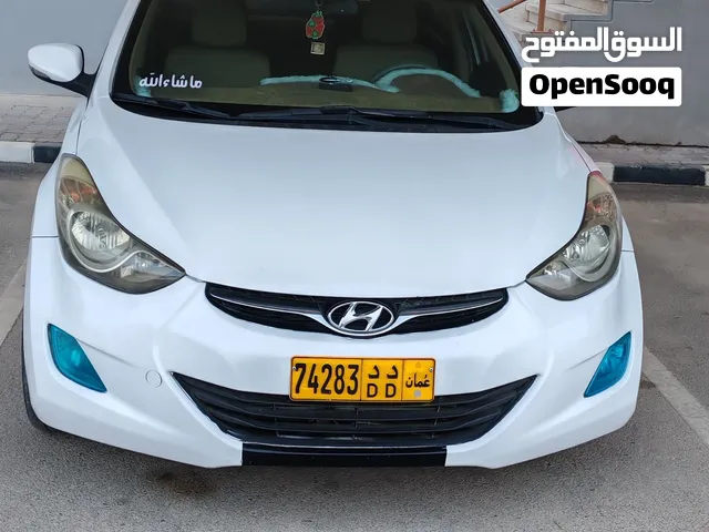 Hyundai elantra 2013 model