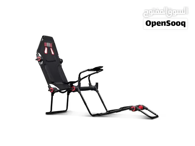 racing chair and monitor stand