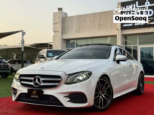 مرسيدس بنز E400 كوبي 2018 كيت 53  AMG بحالة الوكالة التامة وسعر عرض ممتاز.