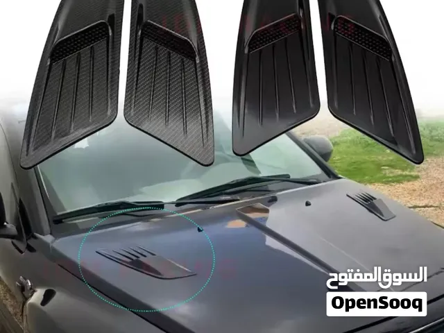 Carbon fiber hood vent cover