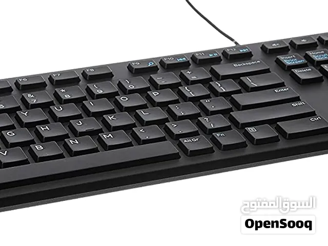 DELL KB216 Multimedia Keyboard كيبورد ديل اصلي جديد سلكي