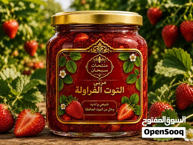 مربى الفراولة الإيراني المنزلي الفاخر