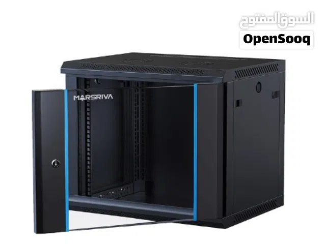 كابينة شبكات سيرفر 6U باب قابل للإقفال – Marsriva Network Server Cabinet 6U WS6406 (600×450)