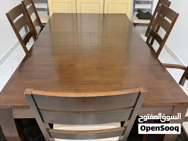 طاولة طعام مع 8 كراسي ، تصنيع تركي فاخر