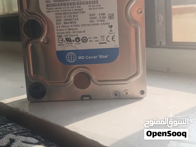 هارد WD blue 500 Gb مكتبي ب14000 ري