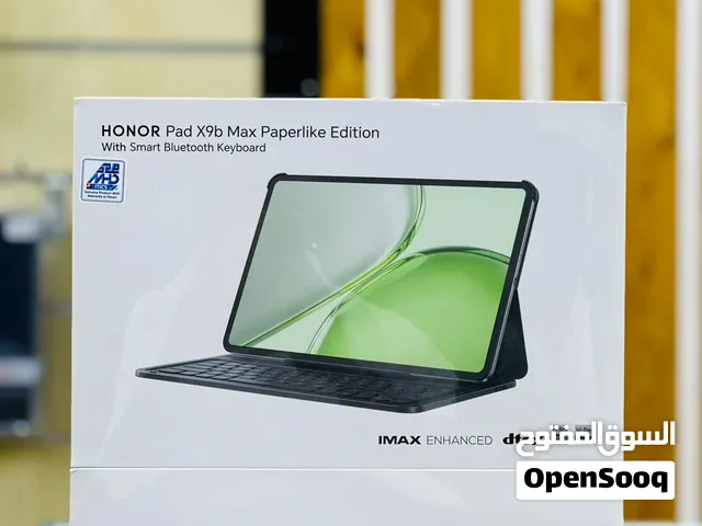 Honor pad X9b max 256gb  (6+12 =18)