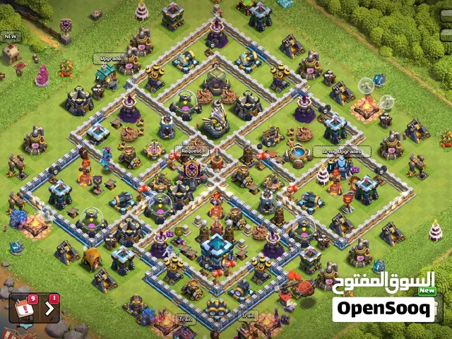 حساب كلاش تاون 13 للبيع بسعر مناسب
