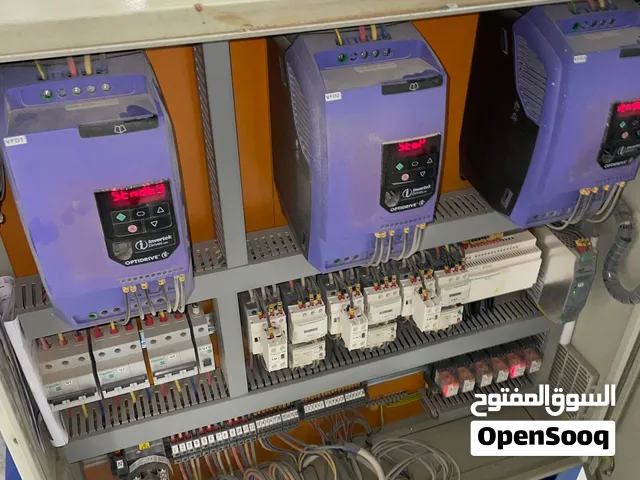 Vfd programming, electrical db service, breaker changing, pressure vessel bladder changing work
