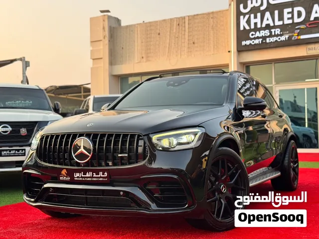 مرسيدس بنز GLC 63 AMG S 2020 خليجي بدون صبغ بحالة الوكالة التامة وسعر عرض ممتاز.