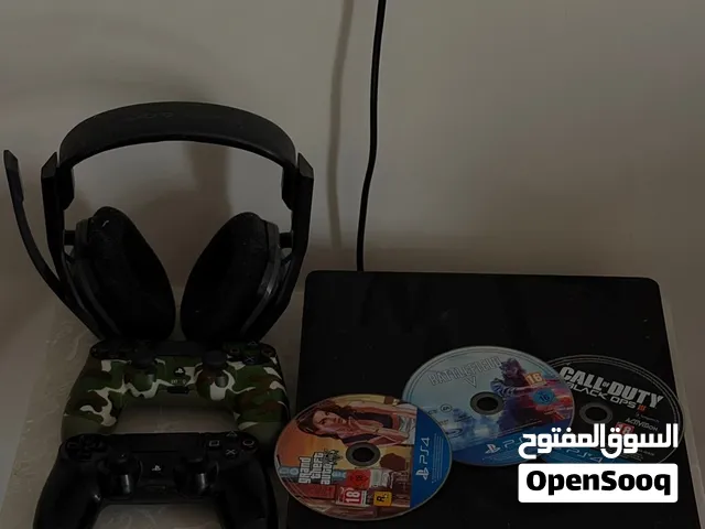 بلستينش 4 مع جهازين و ثلاث العاب للبيع