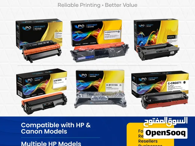 Wholesale Compatible Toner Cartridges – HP & Canon – Bulk Supply