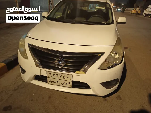 نيسان سني مديل 2020 سياره بيها باب خلفي مبدل ومدكر امامي مصبوغ سنويتها منتيهه رقم اربيل 70وبيها مجال