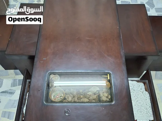 طقم  طاولات خشب ممتاز بني عامق . بداعي السفر