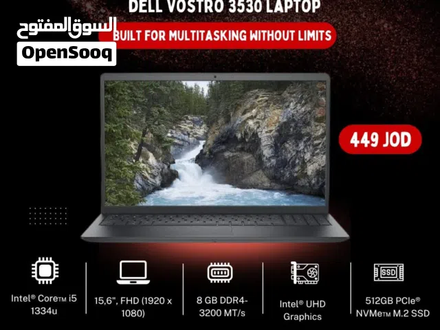 لابتوب ديل اي 5 Laptop Dell i5 8GB 512GB بافضل الاسعار