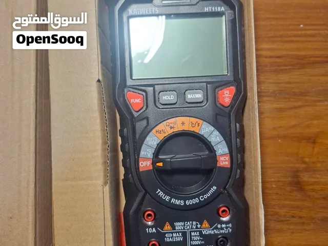 مالتيميتر KAIWEETS + كيس Argon نادر + قفازات Ringers – البصرة