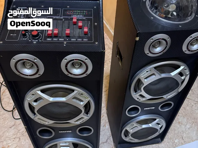 للبيع: نظام مكبرات صوت برجية احترافية (Geepas Tower Speakers)