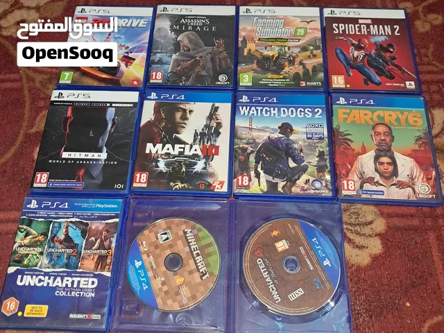 ps4 & ps5 used games cheap bundle !!!