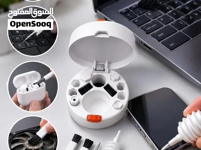 نظافة أجهزتك أسهل من أي وقت!  مجموعة تنظيف متعددة الاستخدامات 20 في 1  كل الأدوات اللي تحتاجها