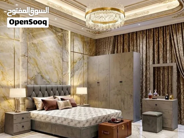 غرفة نوم كاملة للبيع - توصيل وتركيب مجاني - حراج الصواريخ -