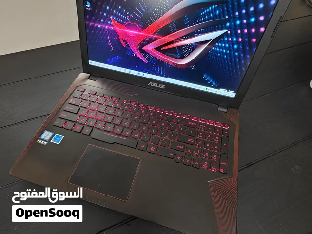 Asus Gaming Corei5 Intel Corei5 2.30GHz. 6300HQ 12GB DDR4 Ram 512ssd hard drive 15.4inc Wide S