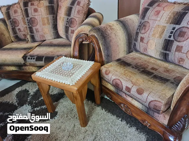 طقم مقاعد صالون فخم خشب زان 9 مقاعد