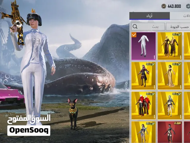 حساب ببجي فخم للبيع مرتب