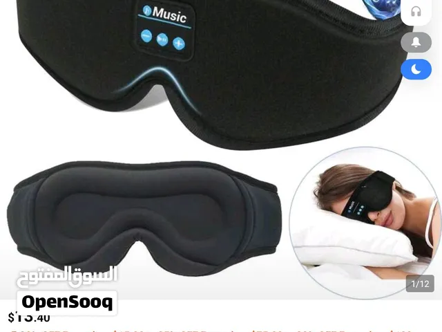 قناع نوم بسماعات لاسلكية – Wireless Sleep Headphones استمتع بالراحة والموسيقى في أي وقت!