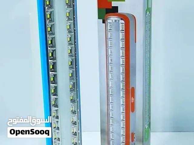 كشاف طوارئ الاصلي شحن يدوية 6 ساعات ليدات ولمبة حجم كبير كفالة عام اقل سعر بالمملكة