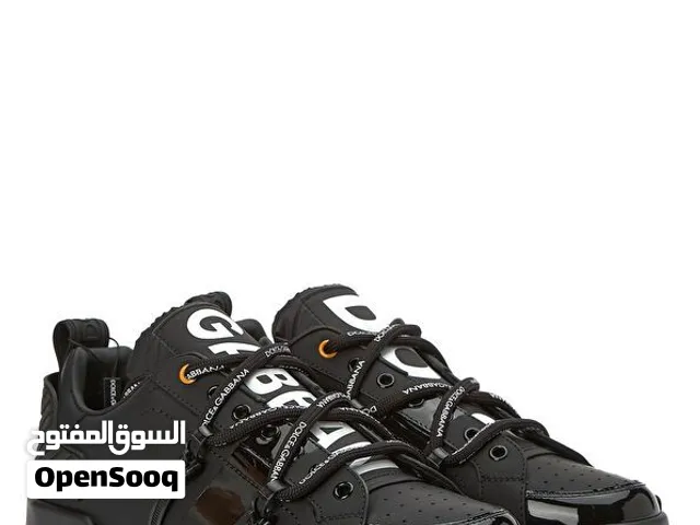 Dolce & Gabbana Men’s Sneakers – Black – Size 42 – Like New