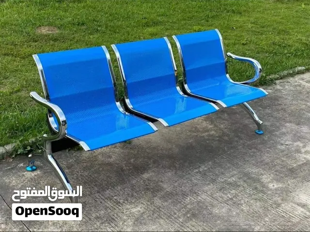 كراسي انتظار 3 مقاعد و مقعدان  أستيل