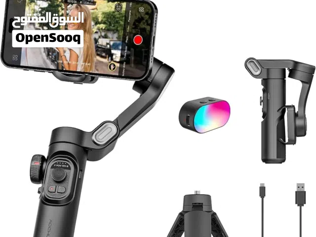 مانعه اهتزاز الهواتف الذكي مدعوم بل ذكاء الاصطناعي للتبع  أكثر عملية AOCHUAN Smart XE الأصلي.