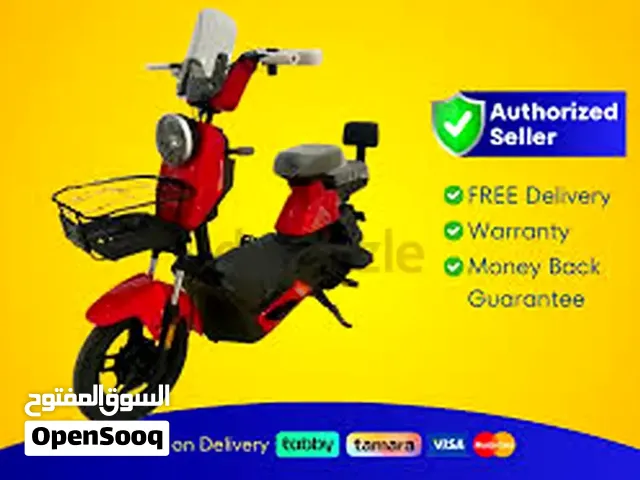 Wind Horse Electric Scooter 500W 45KM Range 40KM Speed, M6 - Red