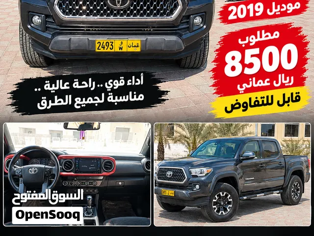 تويوتا تاكوما 2019 TRD Off-Road رمادي مستعملة بحالة ممتازة