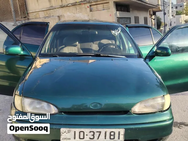 سيارة هيونداي اكسنت موديل 1995 مرخصة للبيع