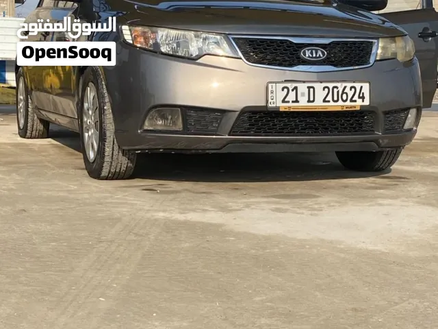 كيا سيراتو 2013 مكفوله من الضربه والصبغ محرك 1600 تبريد شغال رقم سليمانيه تحويل فقط